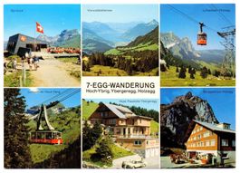 HOCH-YBRIG Luftseibahn, 7-Egg-Wanderung