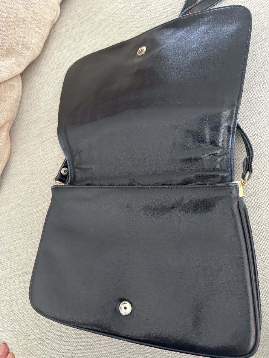 Sacs: Vintage leather bag dark blue  – D'occasion à Zürich par car_68nt 4