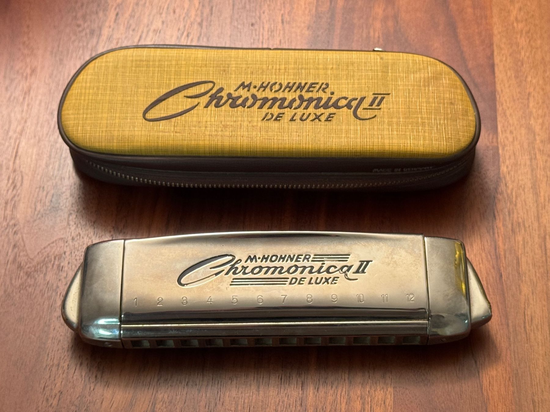 Hohner Strumenti musicali: HOHNER CHROMONICA II, De Luxe, – Usato da Kaiseraugst venduto da Drasa