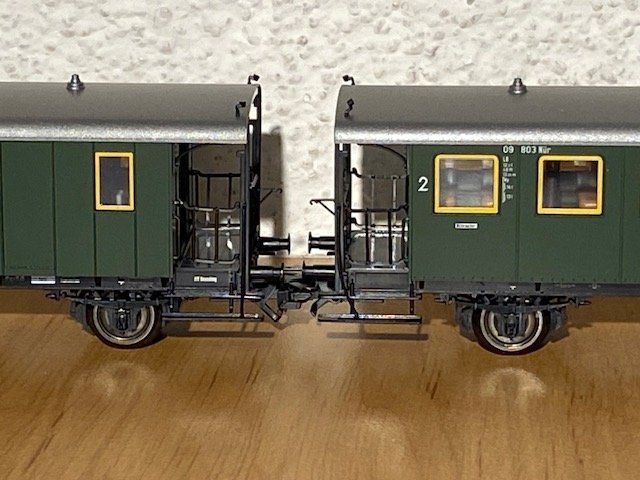 Märklin Trains électriques: Märklin 4301-4303 - 2X Abteilwagen + 1x Postwagen Bayern – Neuf avec emballage d'origine à Adelboden par diana_ch 3