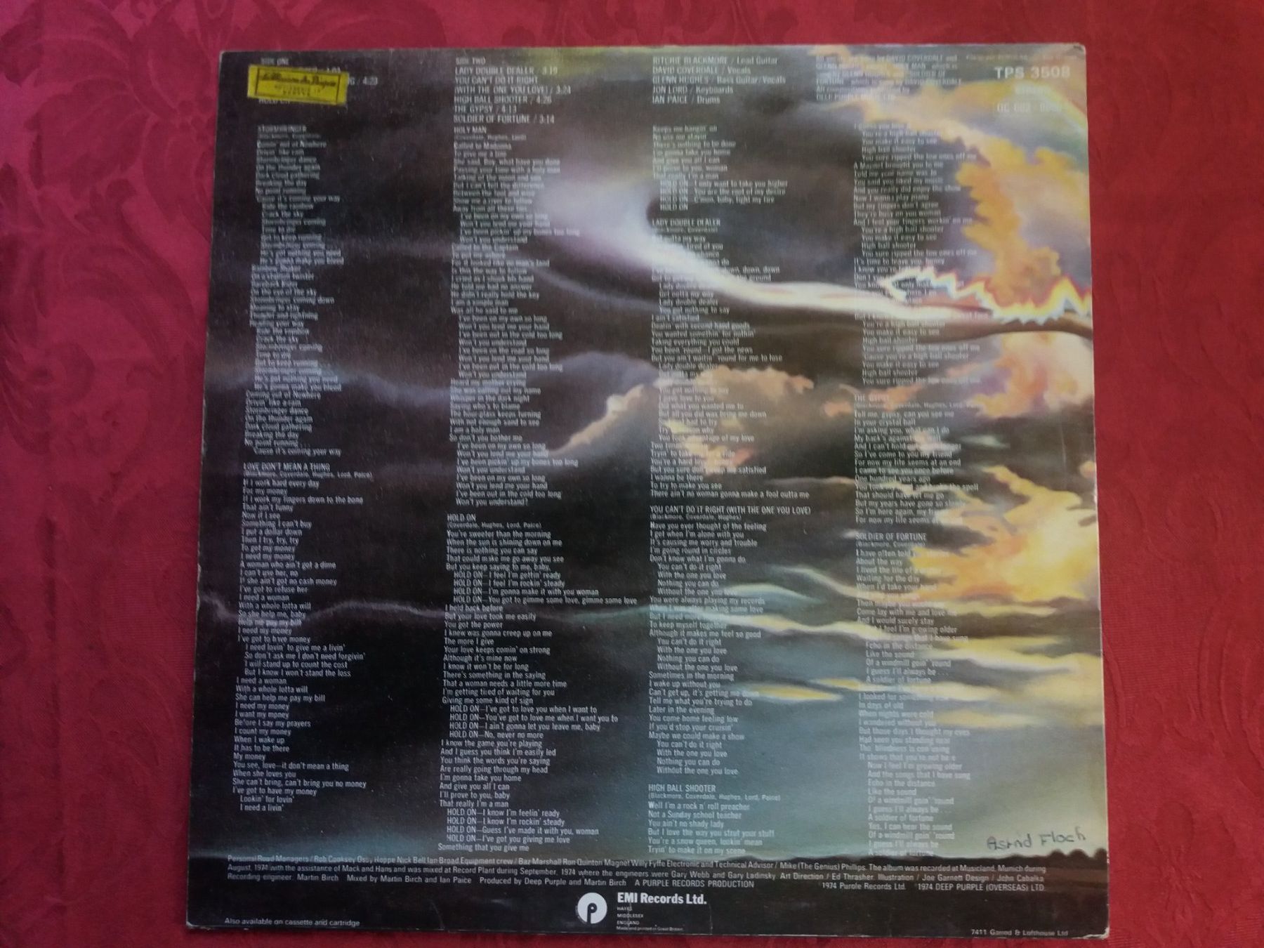Schallplatten: LP (Deep Purple) Stormbringer – Gebraucht aus Meyrin von toutatis 1