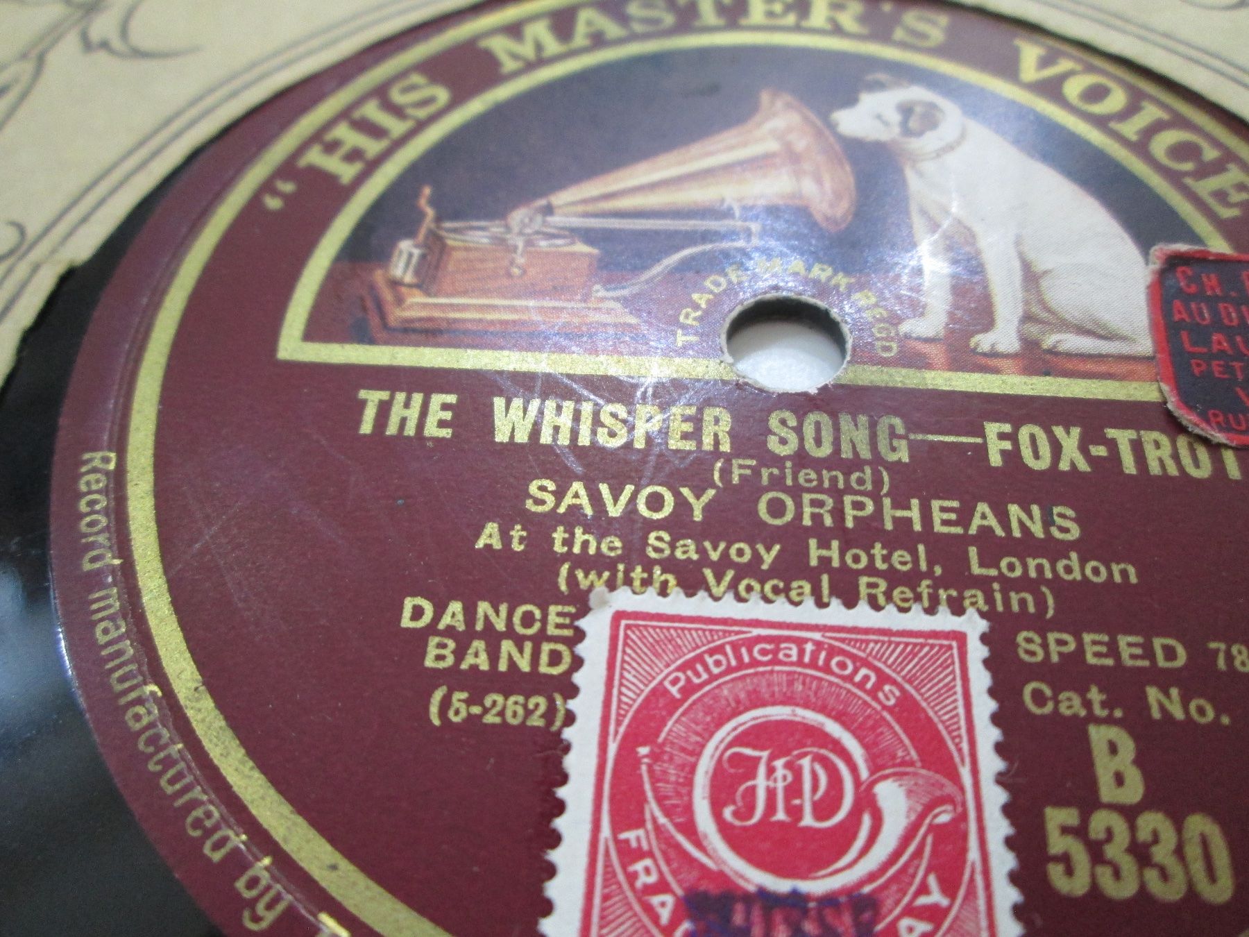 Schallplatten: DISQUES 78 TOURS – Gebraucht aus Lausanne von Leag 9