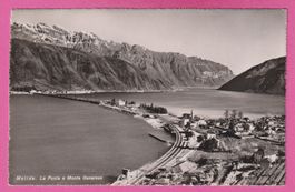 Melide gel 1946 La Punta e Monte Generoso