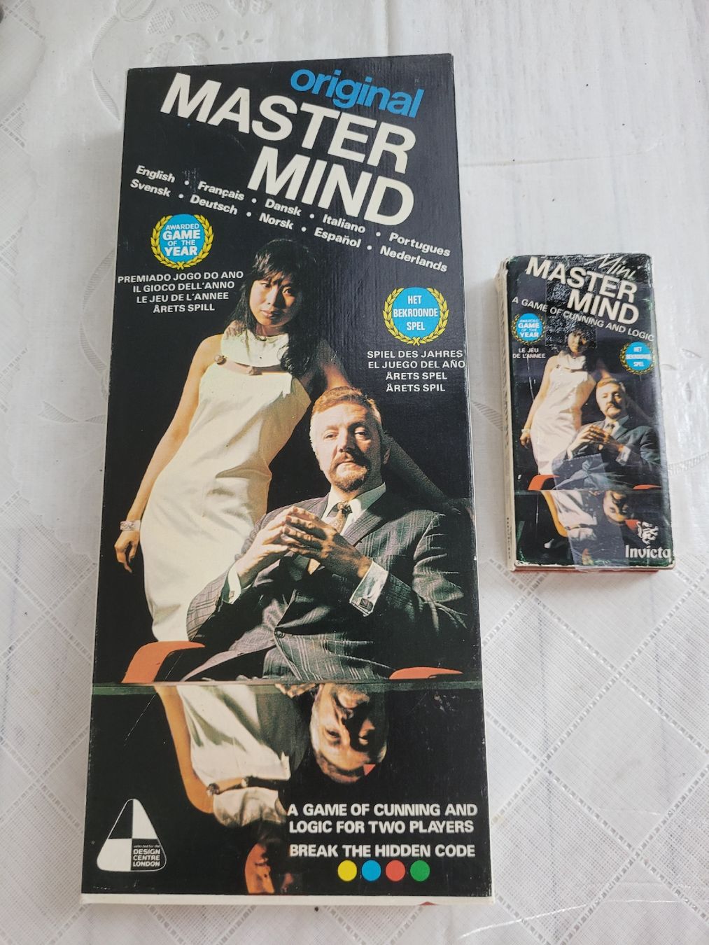 Spiele: 70er Jahre Mastermind und Mastermind mini Kult – Gebraucht aus Buttikon SZ von Corendo