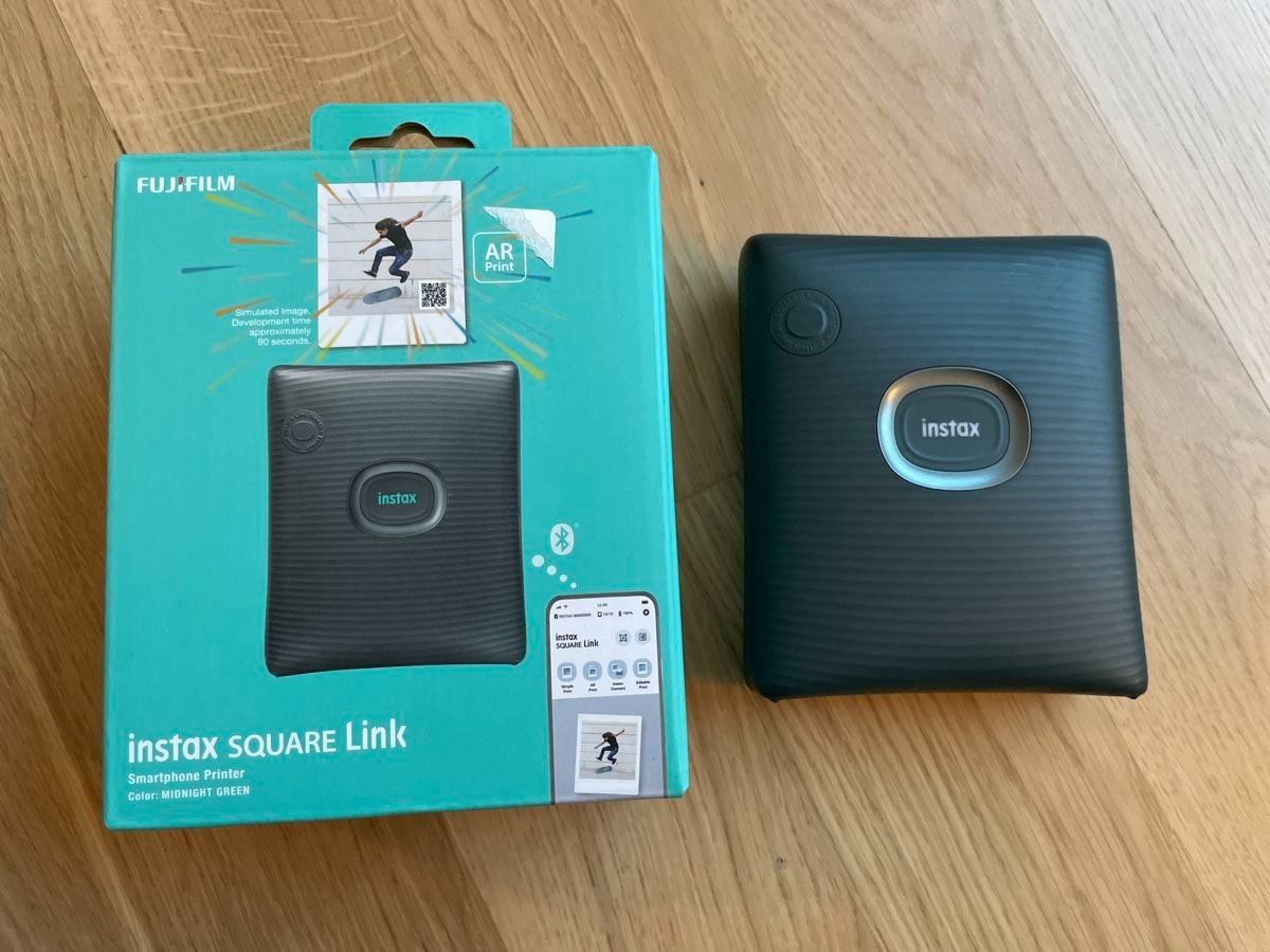 Fujifilm Stampanti: FujiFilm Instax Square Link Smartphone Printer Fotodrucker – Usato da Buchs AG venduto da UmweltFreunde