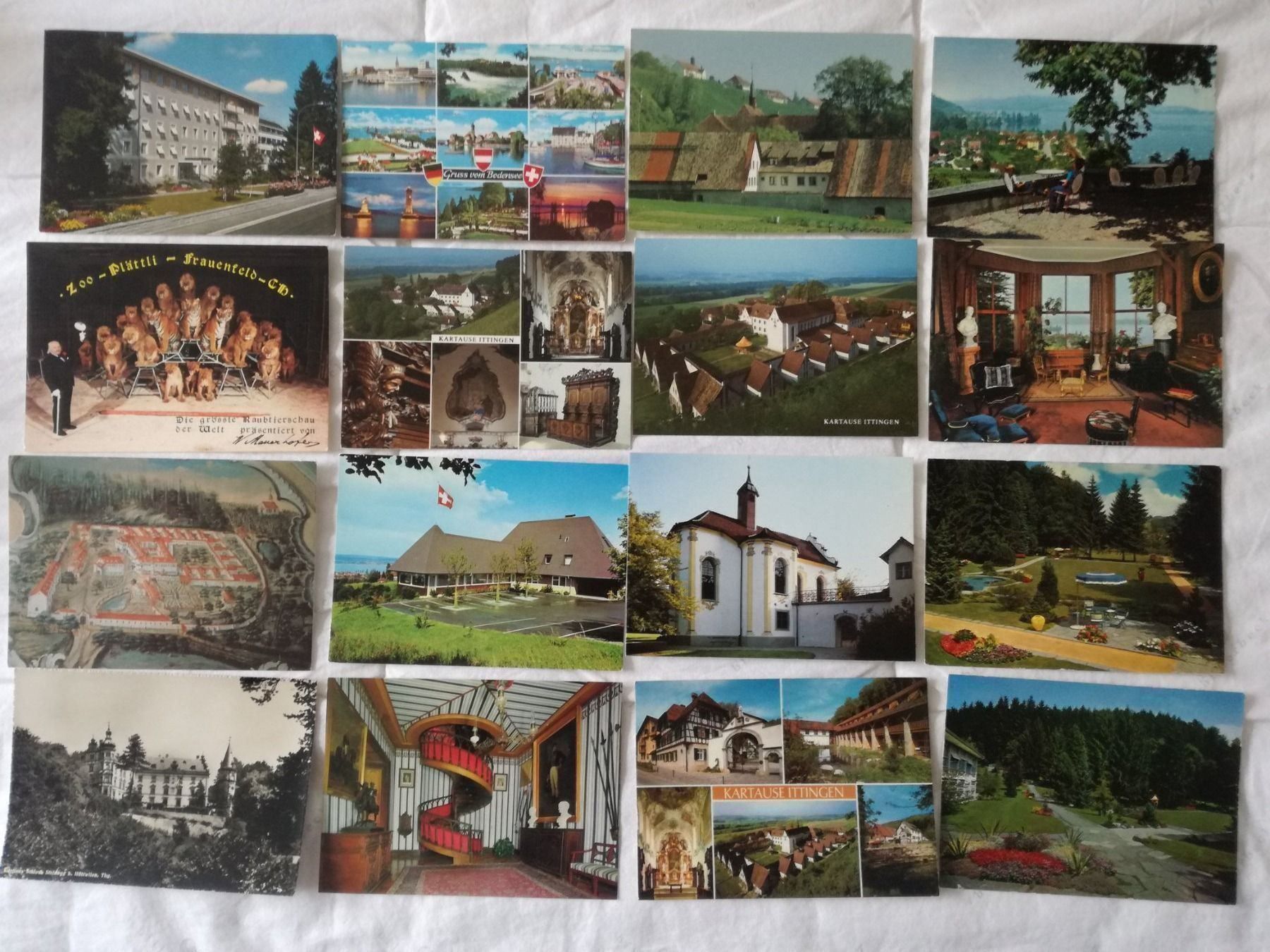 Cartoline postali: 16 AK Kanton Thurgau – Usato da Zürich venduto da Tolima194