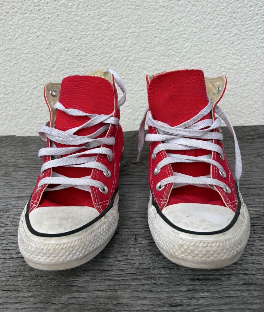 Converse Scarpe da uomo: Converse All Star Schuhe rot, Gr. 37.5  – Usato da Walchwil venduto da BackstageBruder 3