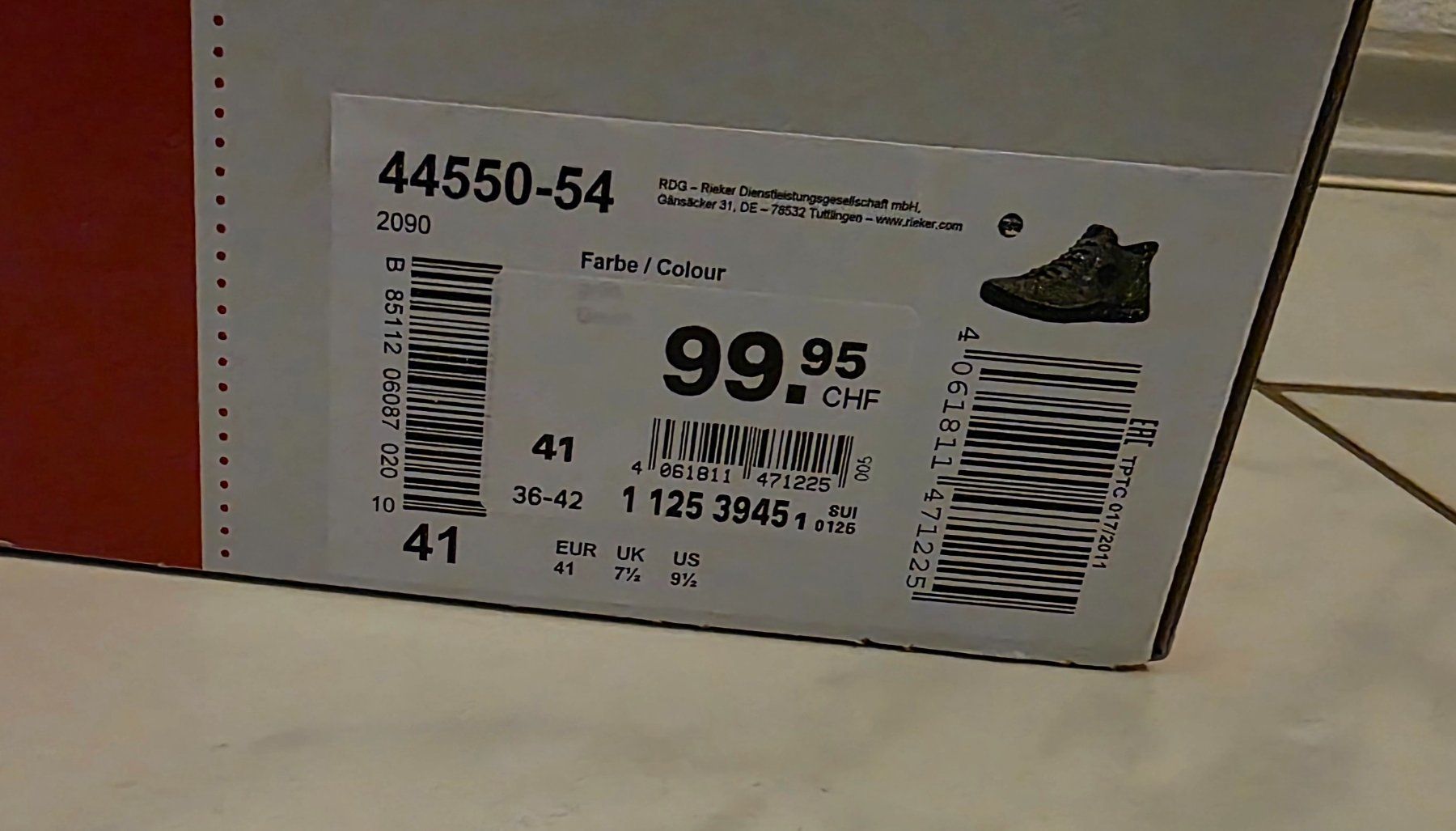 Rieker Damenschuhe: Speakers Rieker 41 – Neu und originalverpackt aus Peyres-Possens von vevette65 3