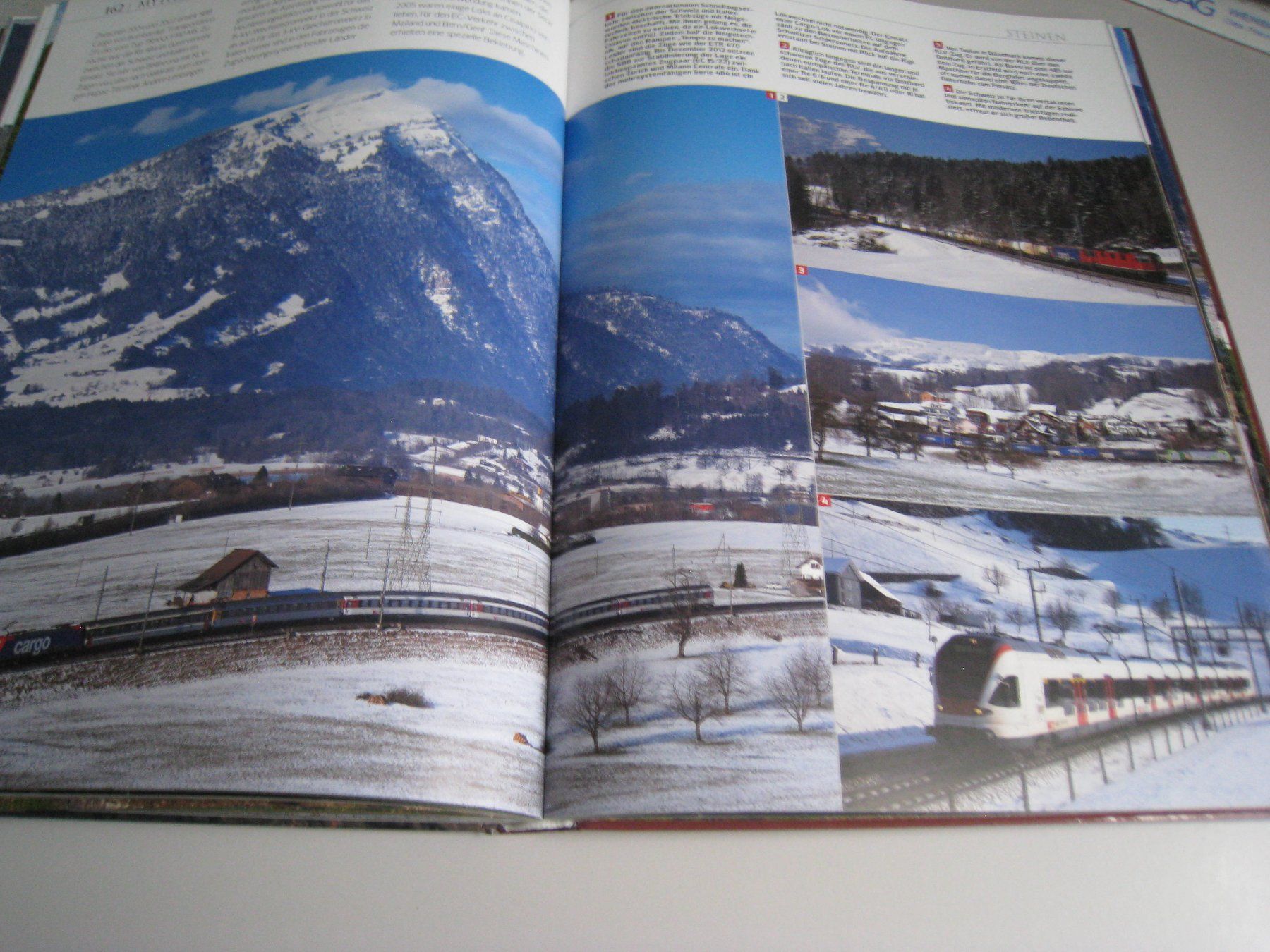 Libri: Die Grossen Bahnen der Alpen, 2012, Klaus Eckert – Usato da Buchs ZH venduto da swiss-train 7
