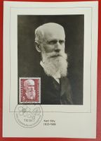 Karl Hilty Maximumkarte FDC