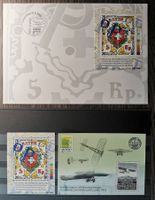 TR85 Enveloppe + Bloc Timbre Suisse 2000