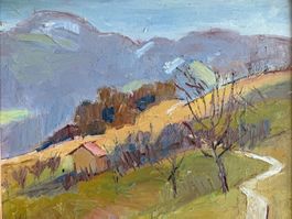 Hans Wieland 1902-1975, Mischtechnik, monogrammiert HW