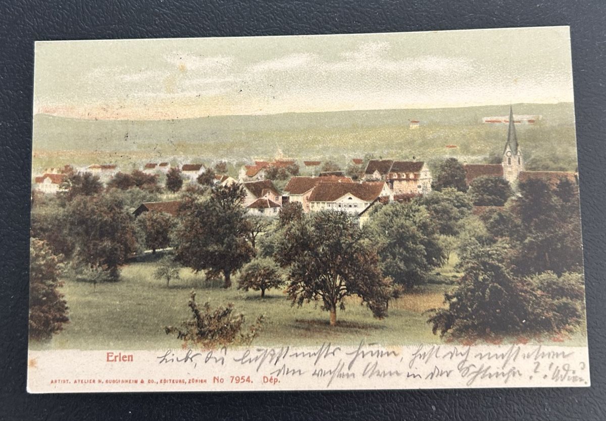Cartoline postali: AK Erlen TG – Usato da Horw venduto da Tellbub