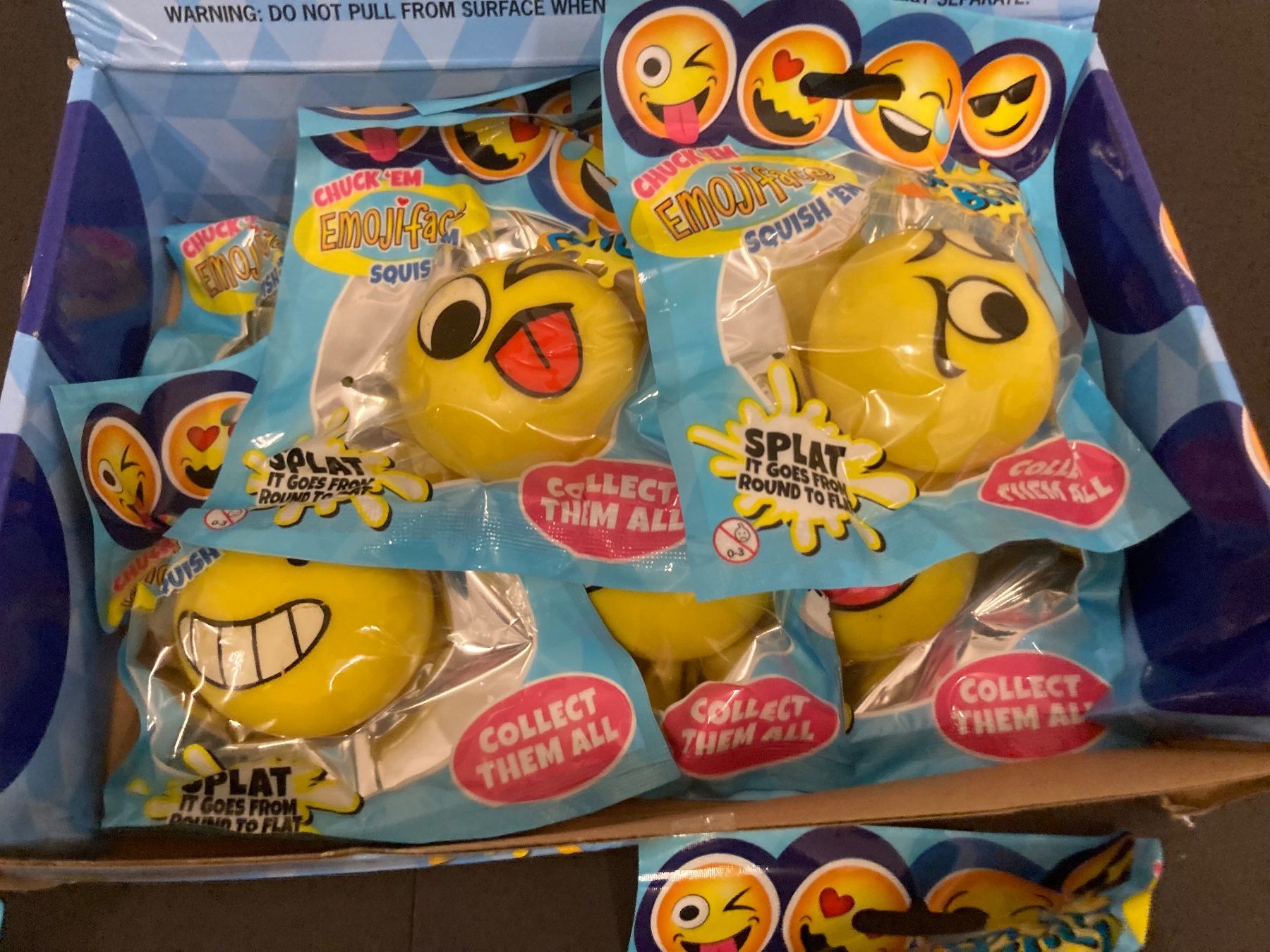 Giocattoli: Emoji  Splatter Bälle, Display mit 12 Stück – Nuovo e nell'imballaggio originale da Neuenhof venduto da jorogo 3