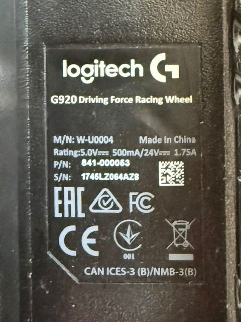 Logitech Manettes: Logitech G920 Driving Force Racing Wheel – D'occasion à Lostorf par Nick1258 4