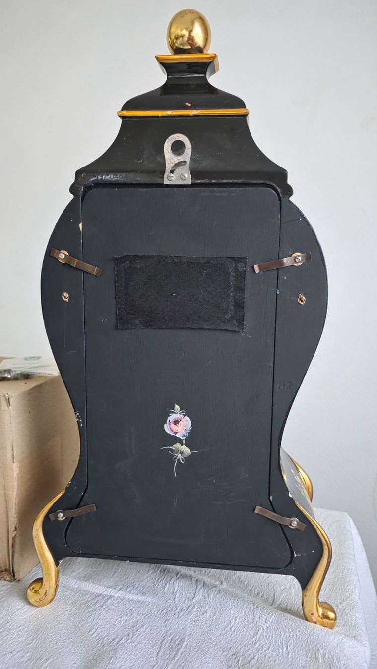 Orologi da terra & Orologi da parete: Schwarze Pendule  mit Werk oder Batterie – Usato da Wittenbach venduto da rose_rosi 4