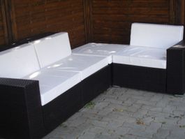 Flechtmaterial für Loungemöbel