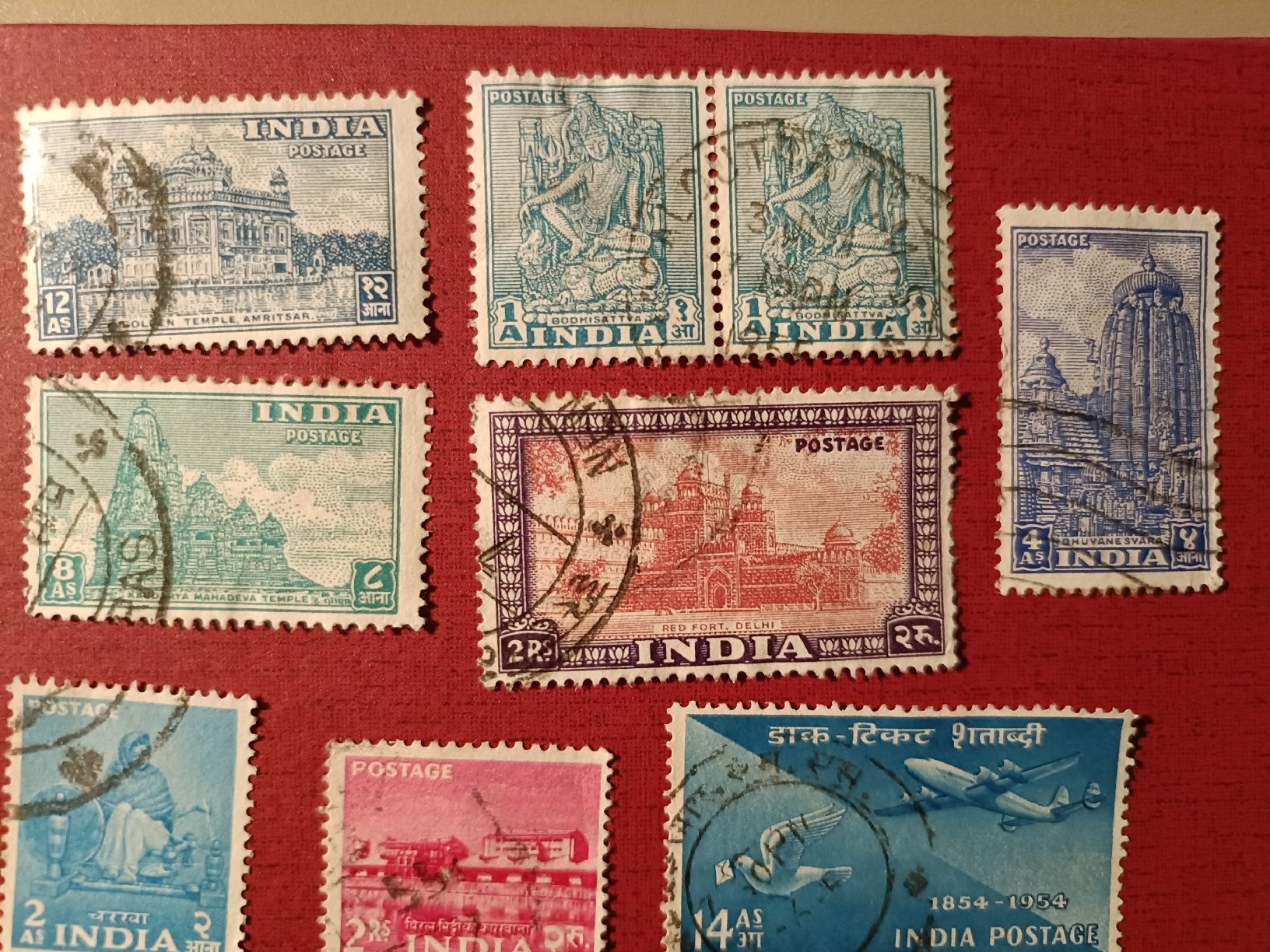 Tutti i francobolli: 9 ANTIKE BRIEFMARKEN INDIEN – Usato da Sargans venduto da Polifemo58