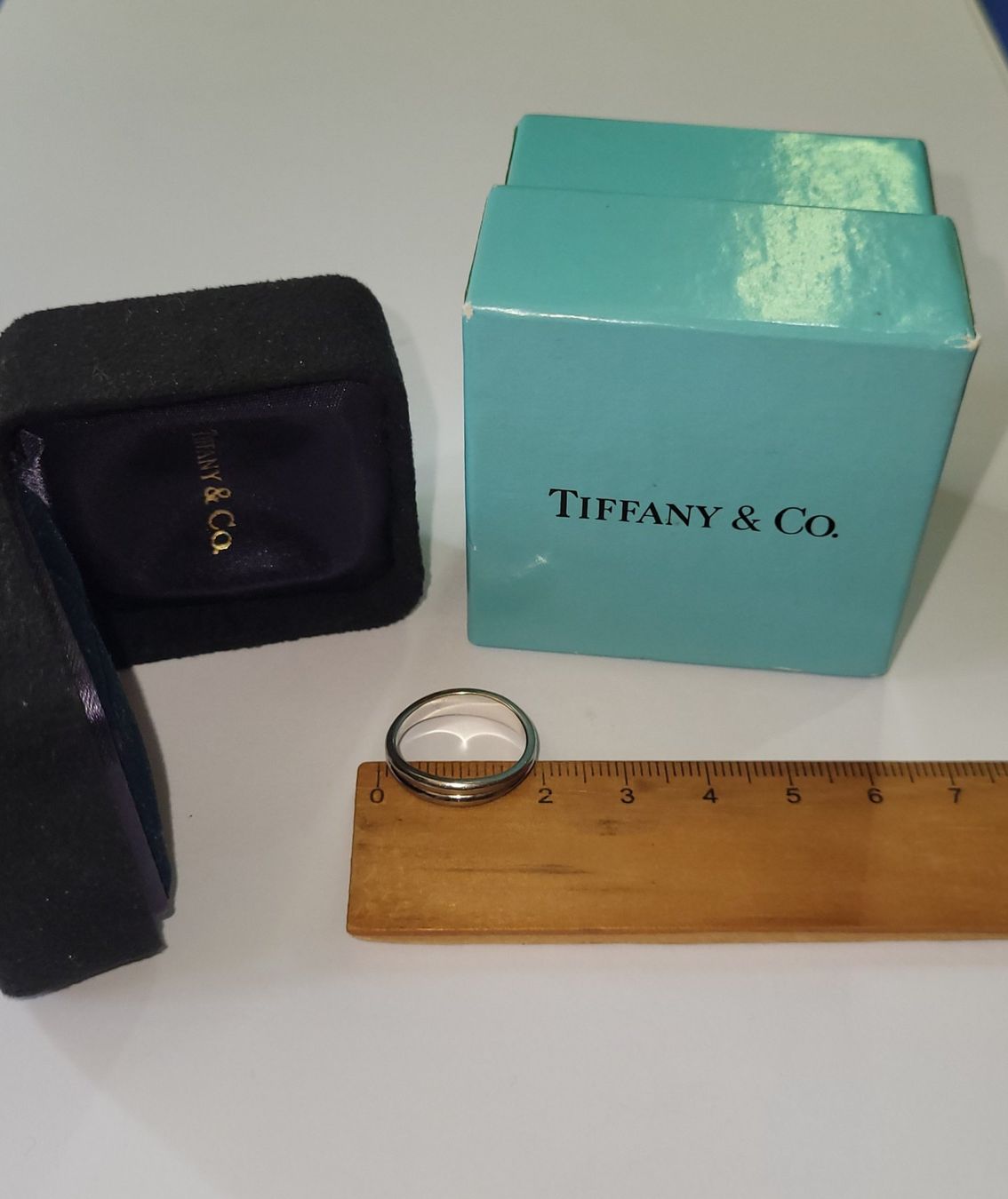 Tiffany & Co. Anelli: 18 Karat 750 WG Tiffany & Co. Ring – Usato da Wald ZH venduto da Dasilver 5