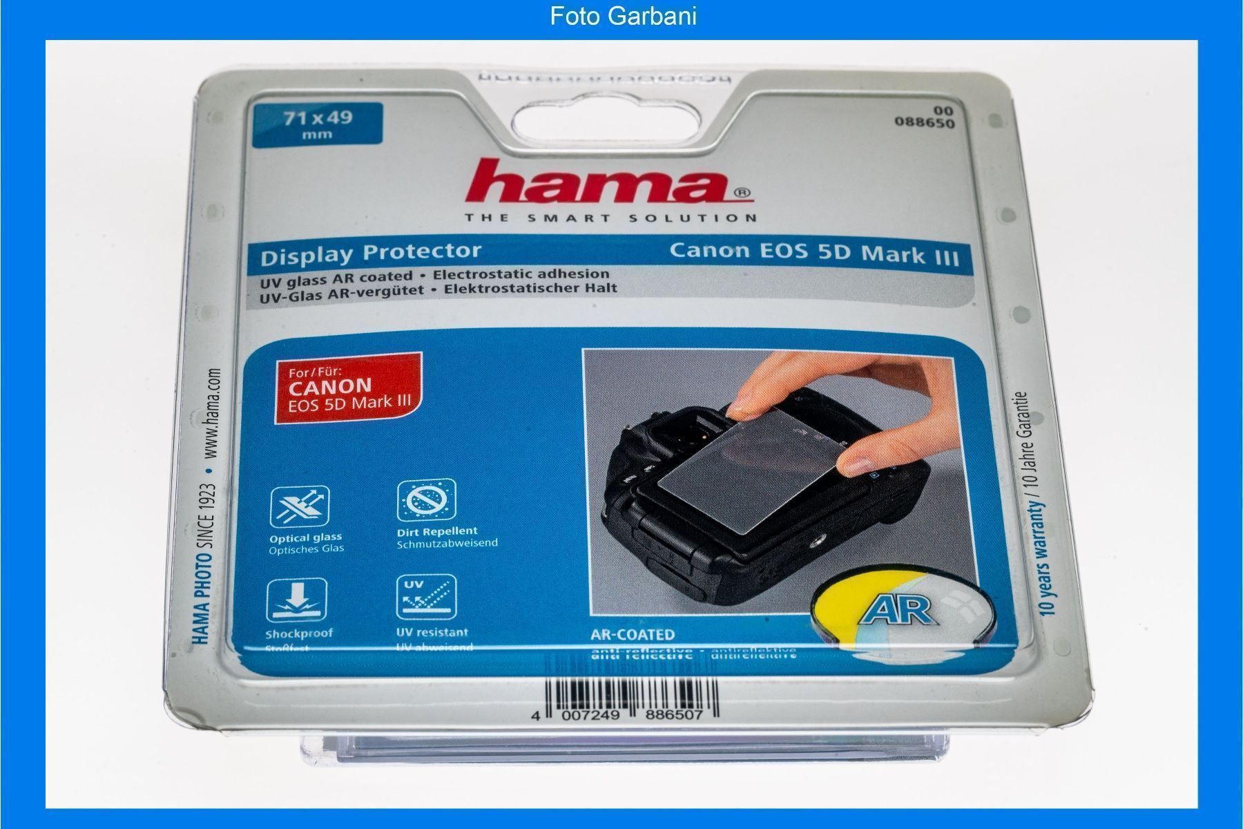 Canon Fotocamera: Hama Display Protector Canon 5D Mark III – Nuovo e nell'imballaggio originale da Muralto venduto da FotoGarbani