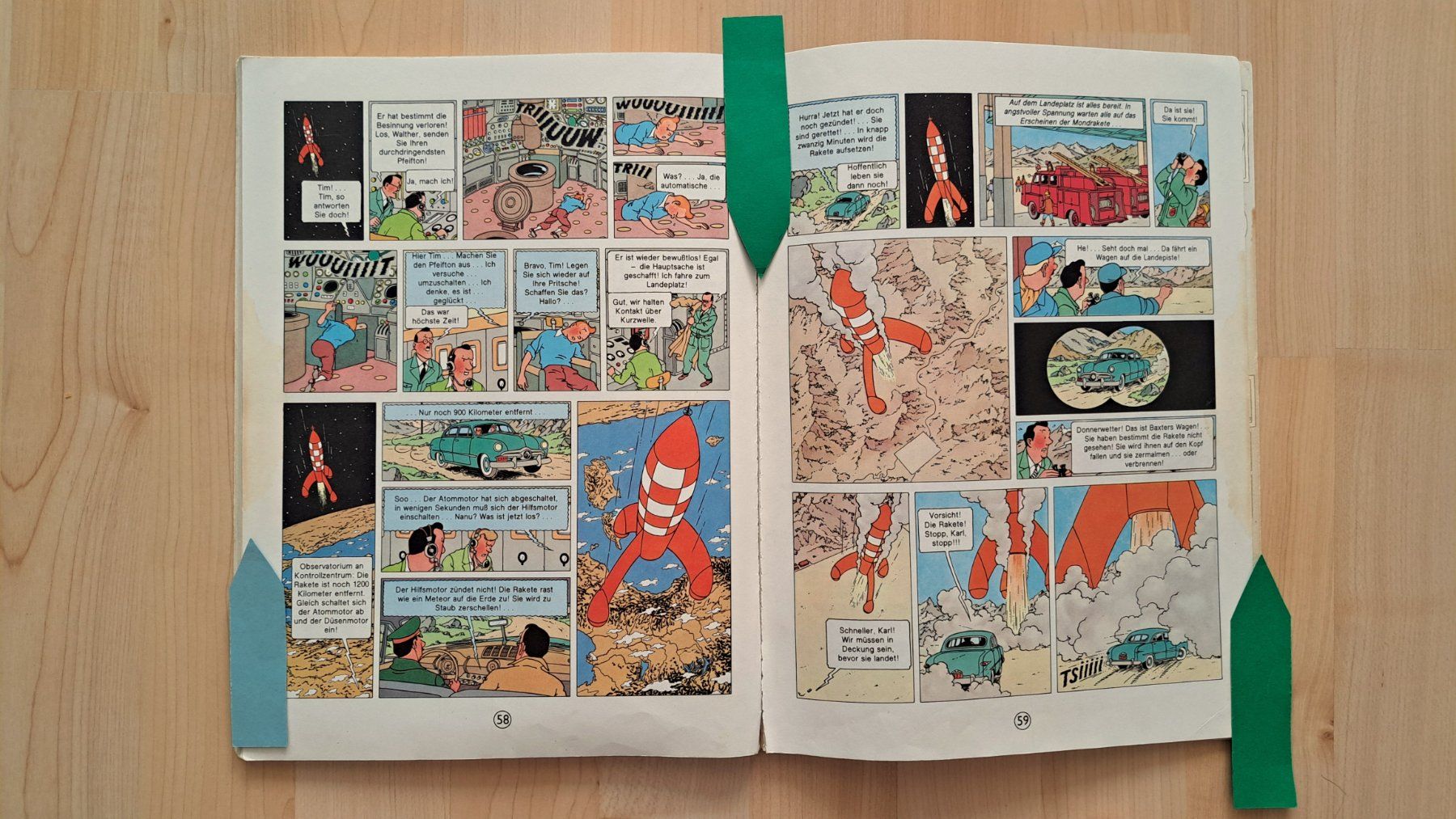 Comics: Tim und Struppi: "Schritte auf dem Mond" - 1979 – Gebraucht aus Affoltern am Albis von saminou01 8