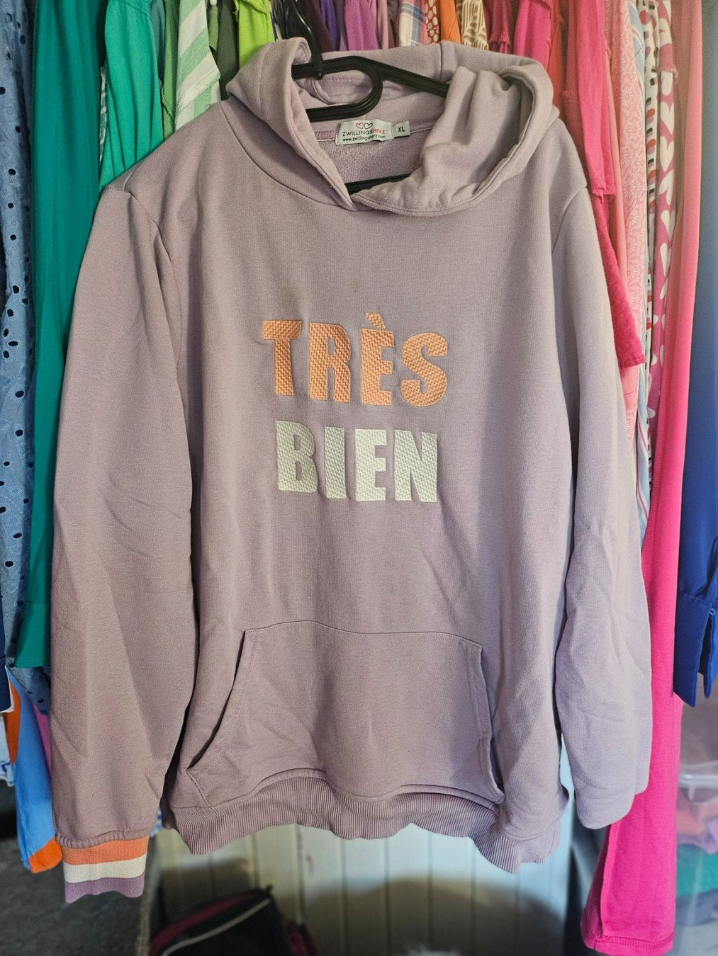 Maglioni & Felpe: Zwillingsherz Hoody-megalässig – Usato da Triesen venduto da Teddyeddy