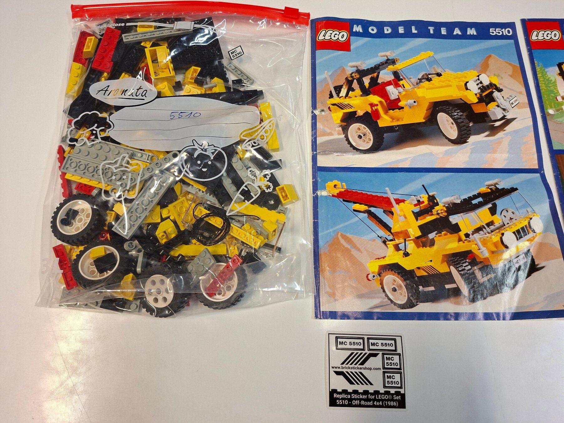 Lego Giocattoli: Lego Model Team 5510 5550 – Usato da Sils im Domleschg venduto da AMAG_AUDI_ZH 2