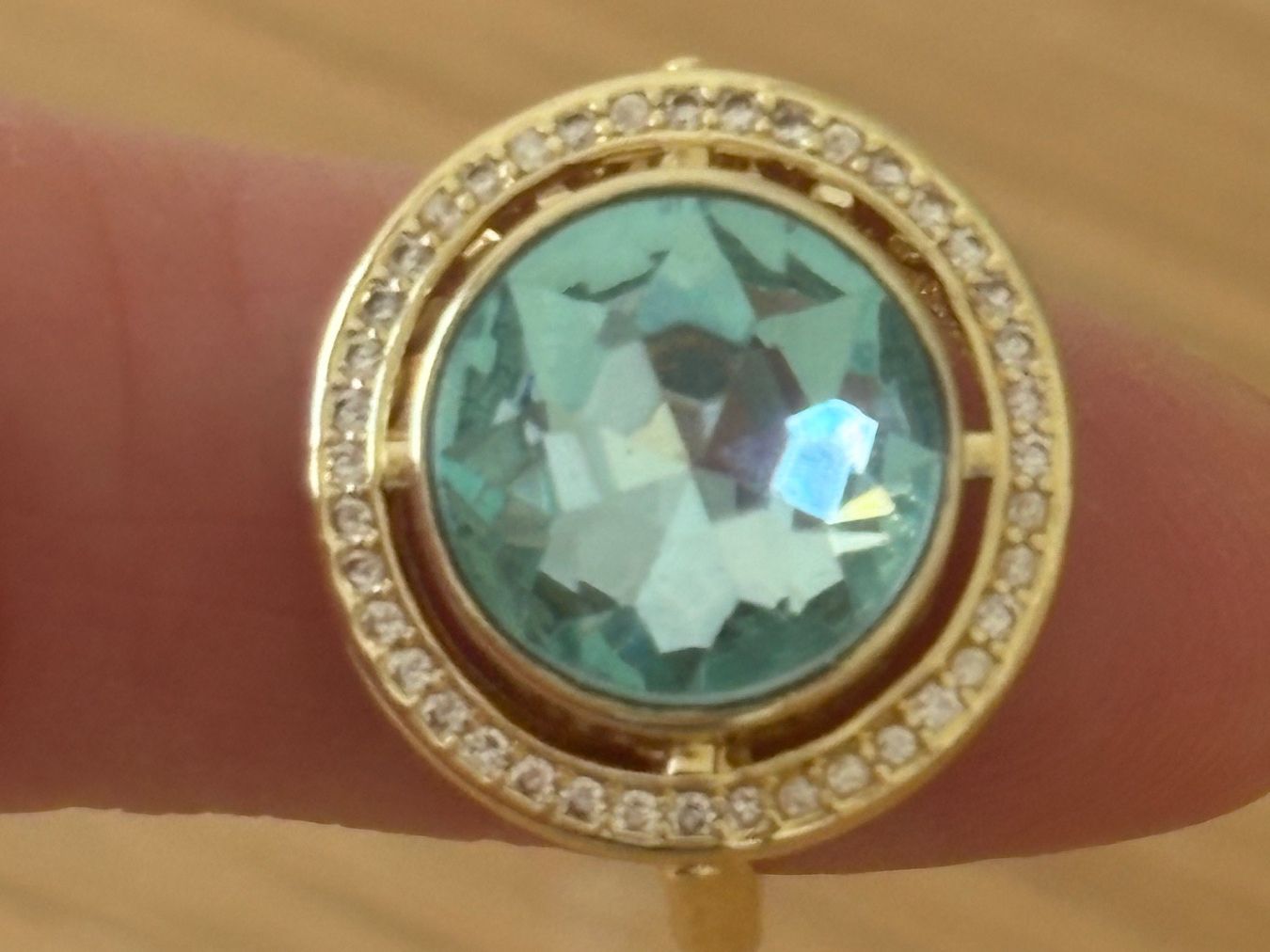 Anelli: Luxus Elegante Solitär gr: 19/9 Ring Farbe: Silver – Nuovo (secondo la descrizione) da Biel-Bienne venduto da Roserosse13 5
