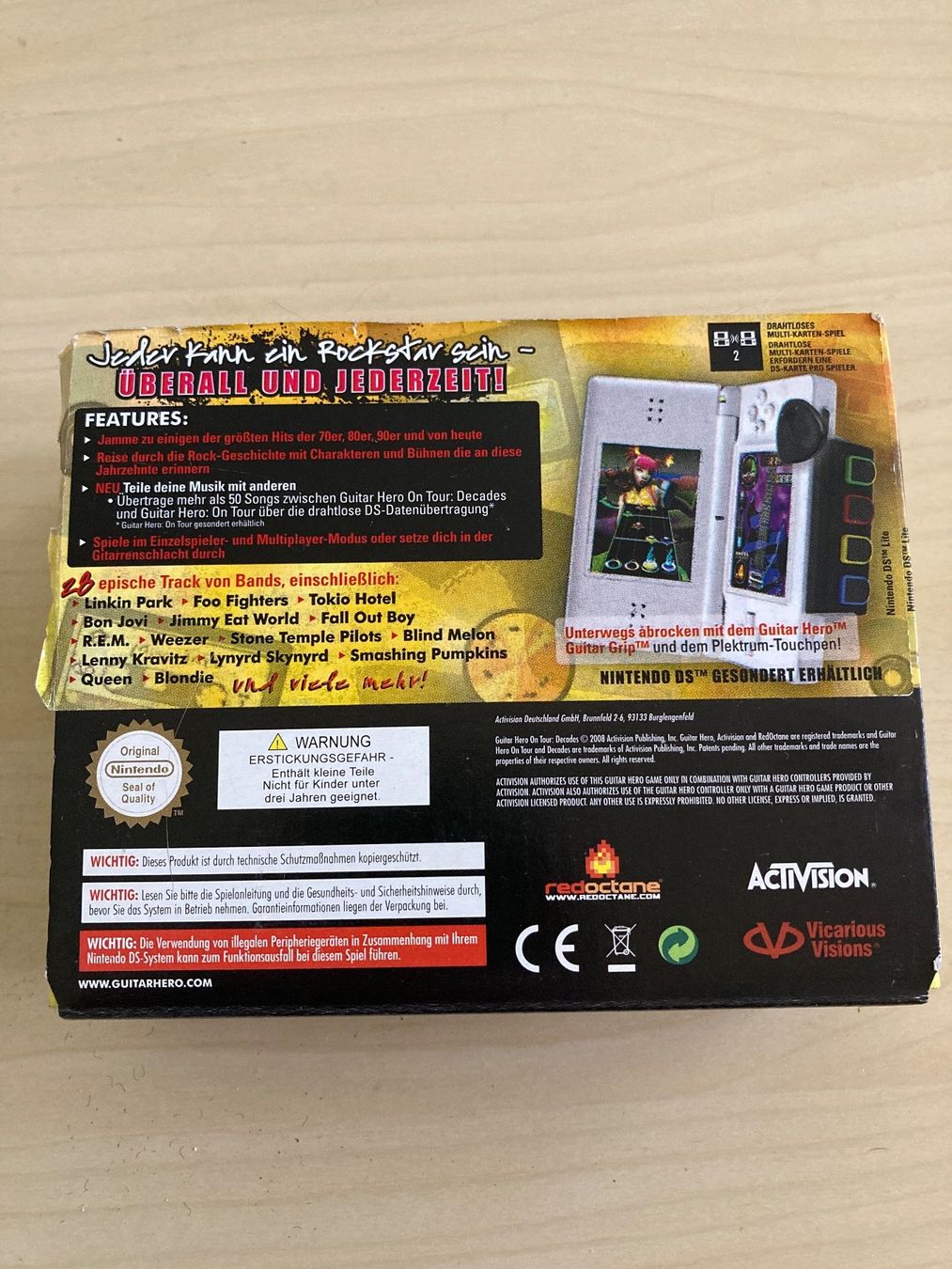 Nintendo Giochi: Nintendo DS Game - Guitar Hero – Nuovo e nell'imballaggio originale da Rupperswil venduto da sige82 2