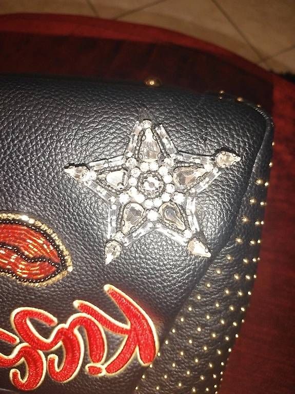 Borse da donna:  Borsa Nera Braccialini Rock Glam - Super Decorata! – Usato da Figino venduto da cla_b75f 2