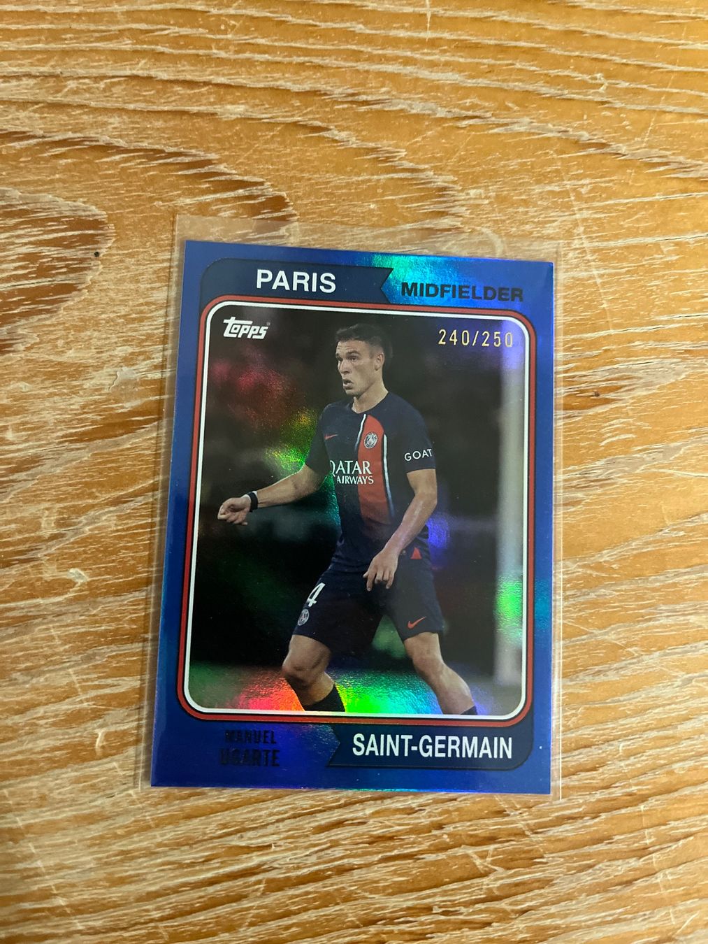 Topps Carte collezionabili: Topps Manuel Ugarte /250 – Usato da Balzers venduto da jos_6r9r