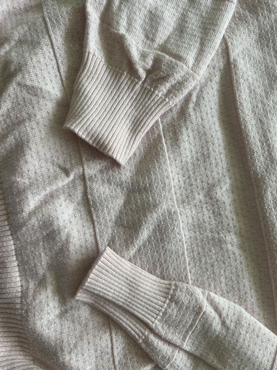 Pullover & Sweatshirts: LC Waikiki Pulli, zartrosa mit Glitzer, Gr. M – Gebraucht aus Bilten von and_6hjn 2