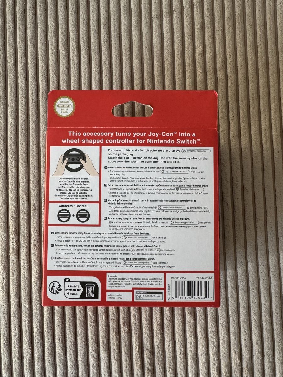 Nintendo Controller: Nintendo Joy-Con Lenkrad-Paar neu – Nuovo (secondo la descrizione) da Zürich venduto da tar_9zk2 1