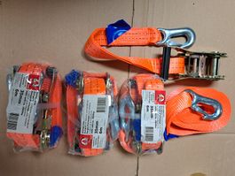 4 Stk.  Spannset Spanngurte Zurrgurte NEU Preis 99.60 Fr.