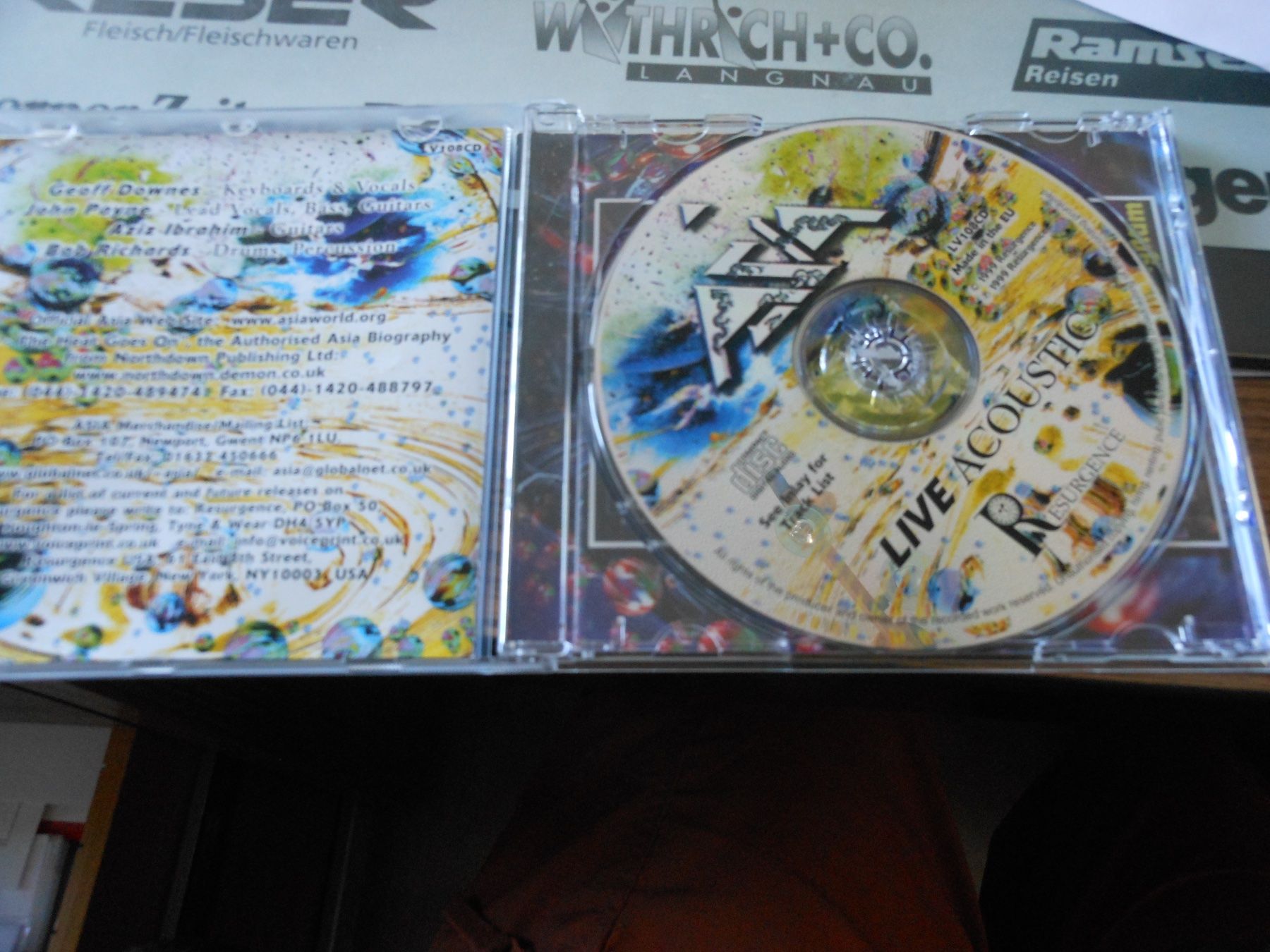 CD: The Asia Live Acoustic – Usato da Dübendorf venduto da Glatttaltiger 1