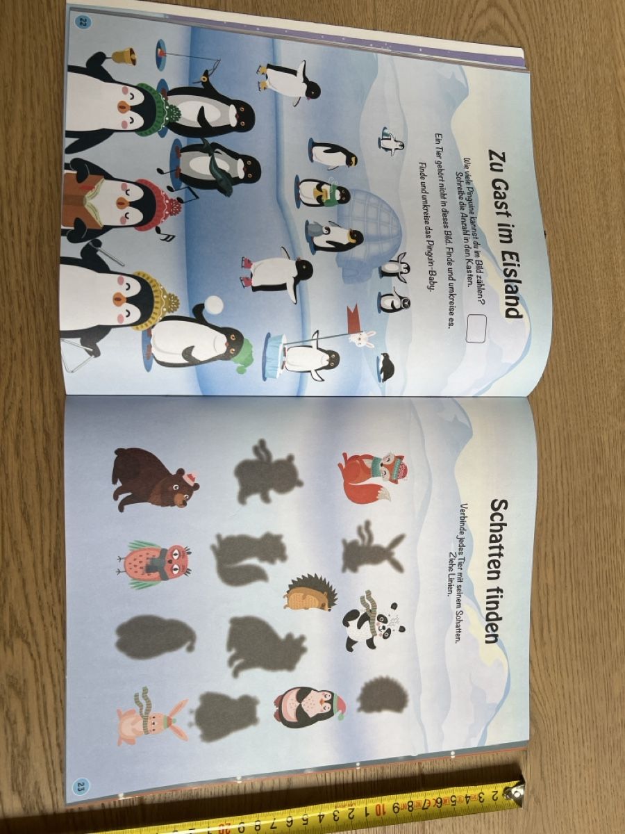 Libri: Wintertiere Rätsel-, Mal- & Stickerbuch mit 200+Sticker – Usato da Oensingen venduto da katepe 4