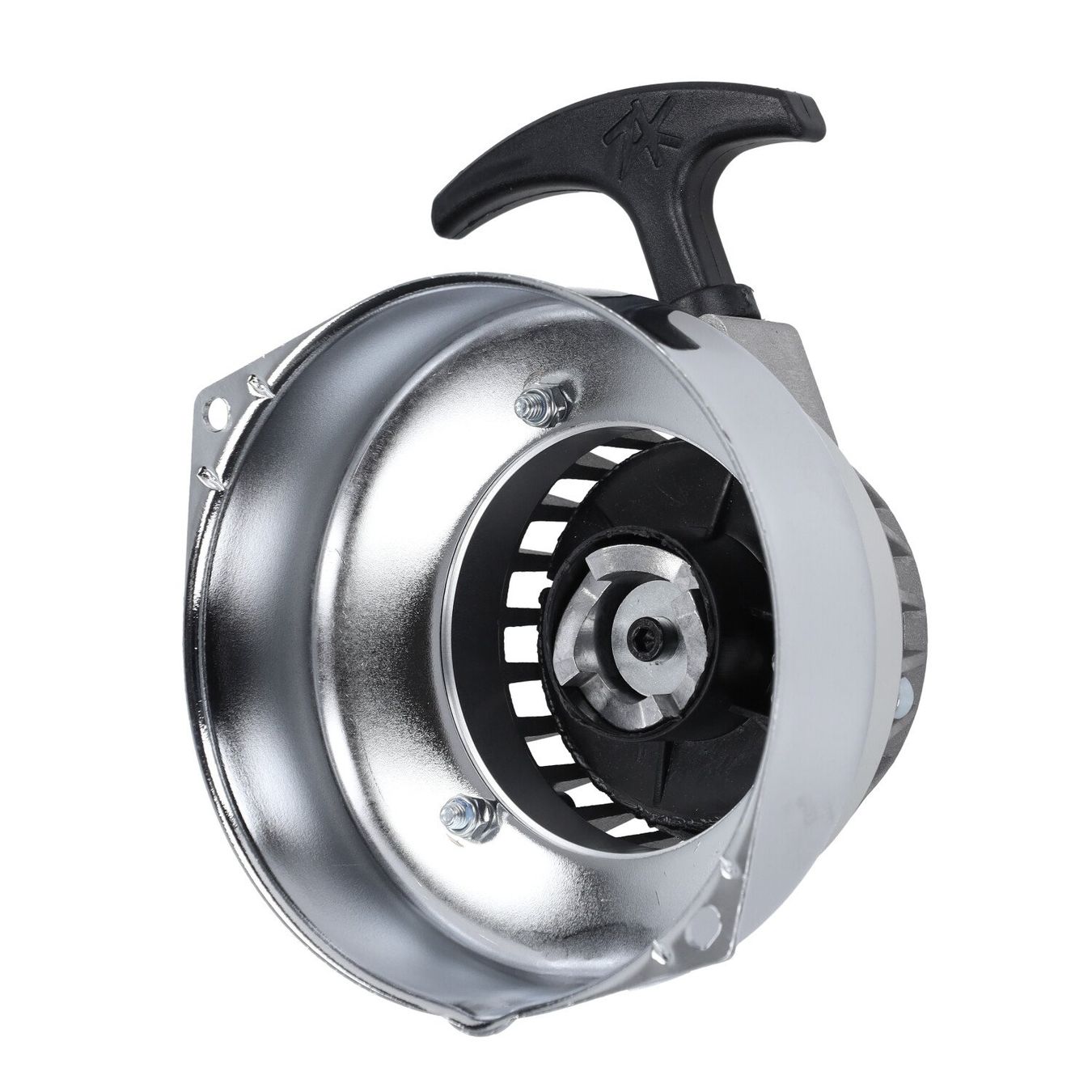 Puch Ciclomotori: FastArrow Seilzugstarter Puch E50 Bosch/HPI/MVT Chrom – Nuovo e nell'imballaggio originale da Hallau venduto da mofaplus 2