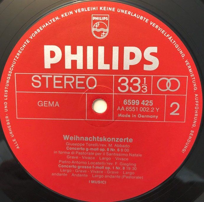 Dischi in vinile: Corelli/Manfredini/Torelli/Locatelli - Weihnachtskonzert (LP – Usato da Grüningen venduto da Qgtr5J8a 3