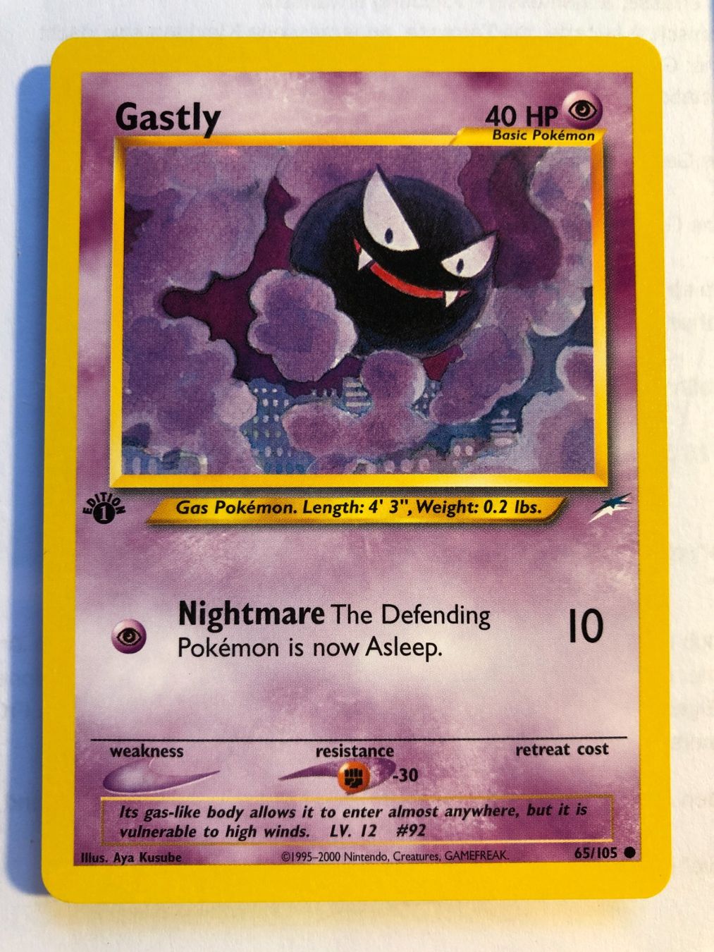 Carte collezionabili: Gastly 1st Neo Destiny - MINT - ab 1.- – Usato da Giubiasco venduto da dan_pr8b