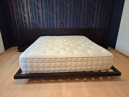 Luxusbett Massivholz - Matratze Manufaktur Schlossatelier