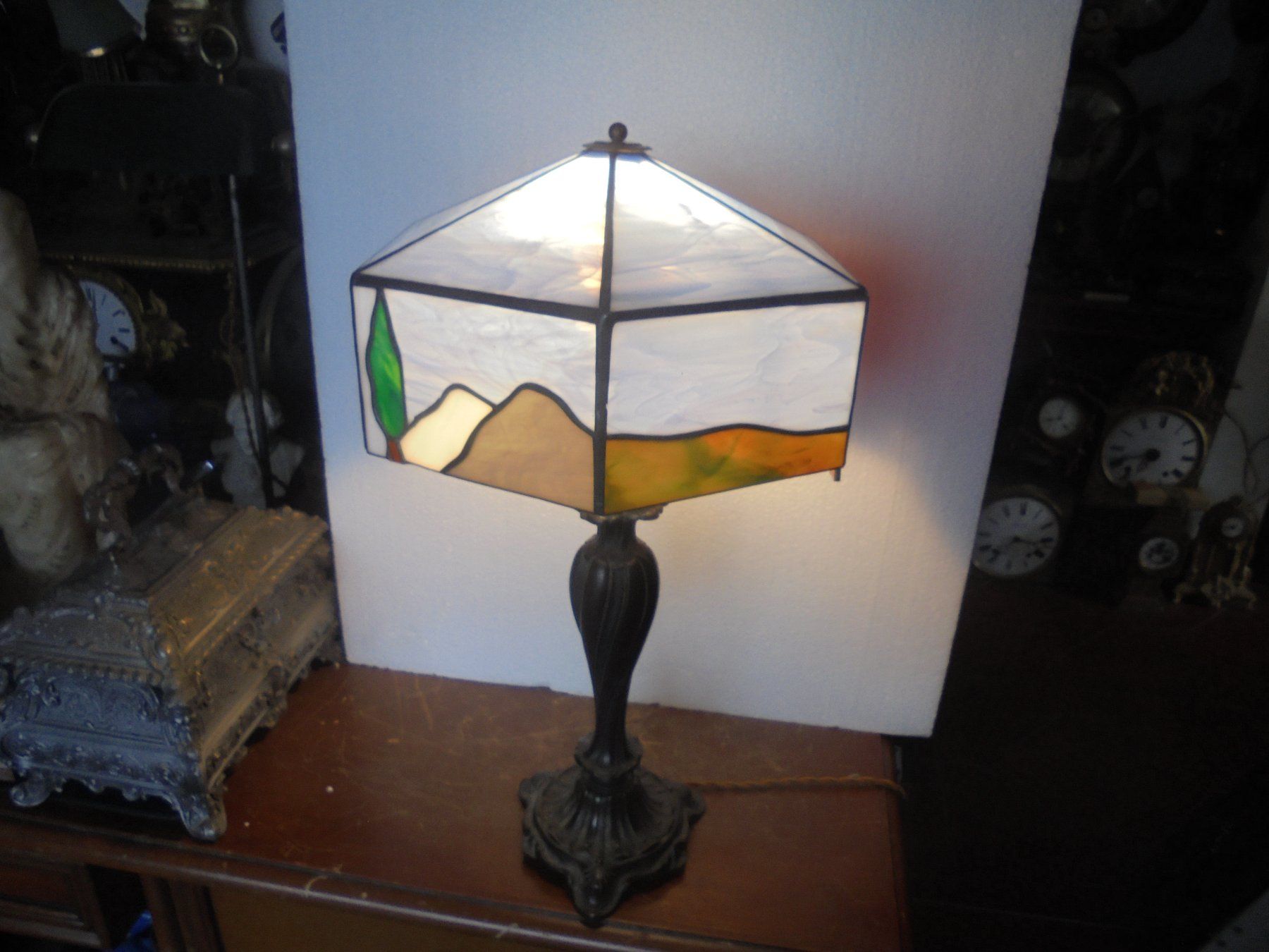 Lampade: Alte Tischlampe – Usato da Camorino venduto da Hunpete 1