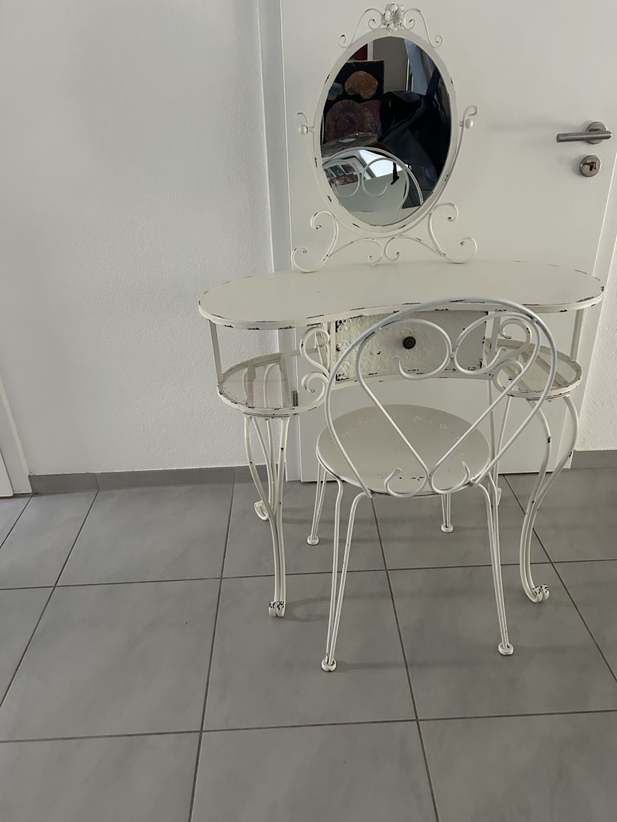 Schminktische: Schminktisch mit Stuhl Shabby – Gebraucht aus Frick von nikki09 3