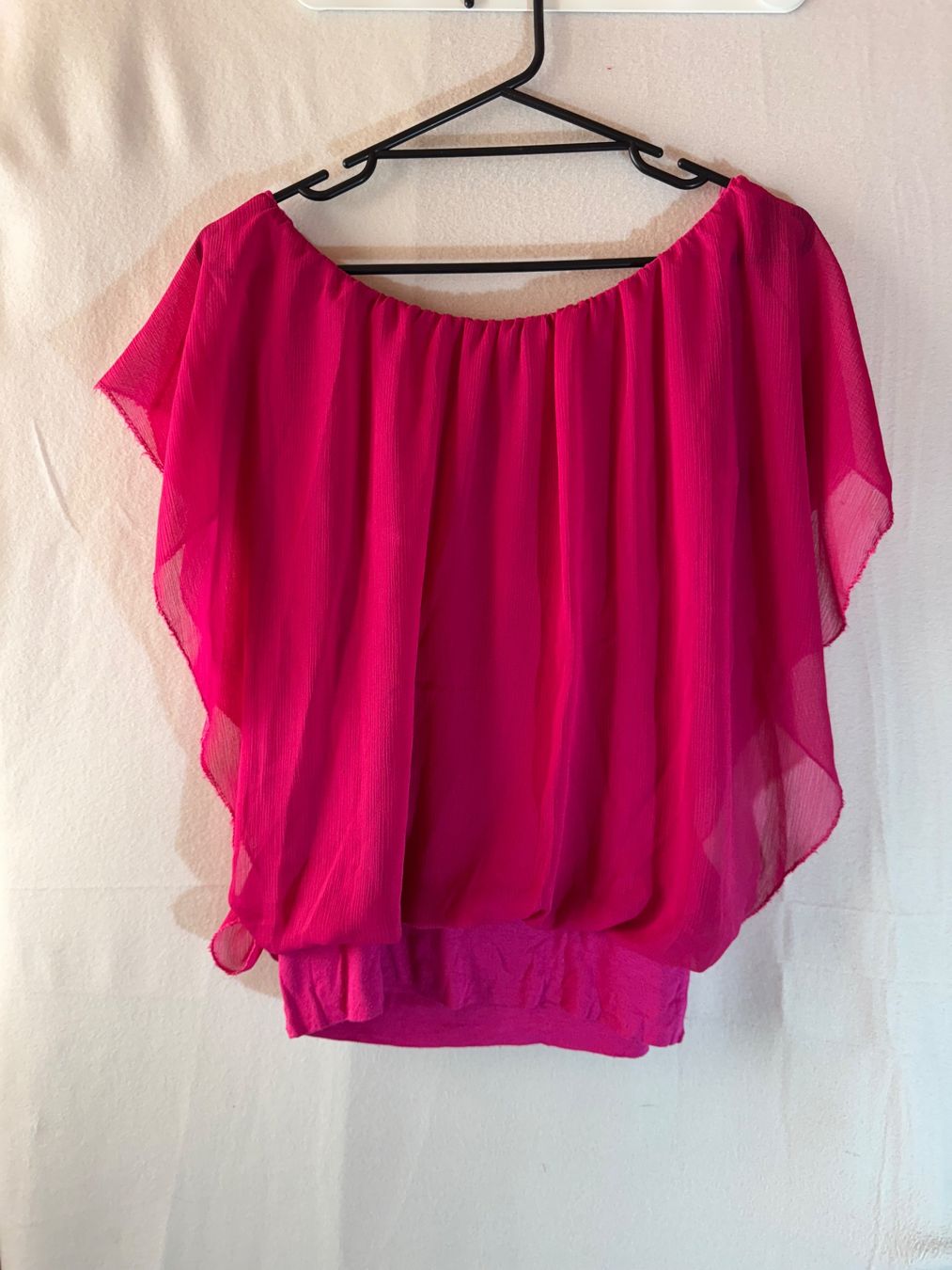 Camicette: Schöne Pinke Bluse ca Gr. M – Usato da Grosswangen venduto da second_hand_dress