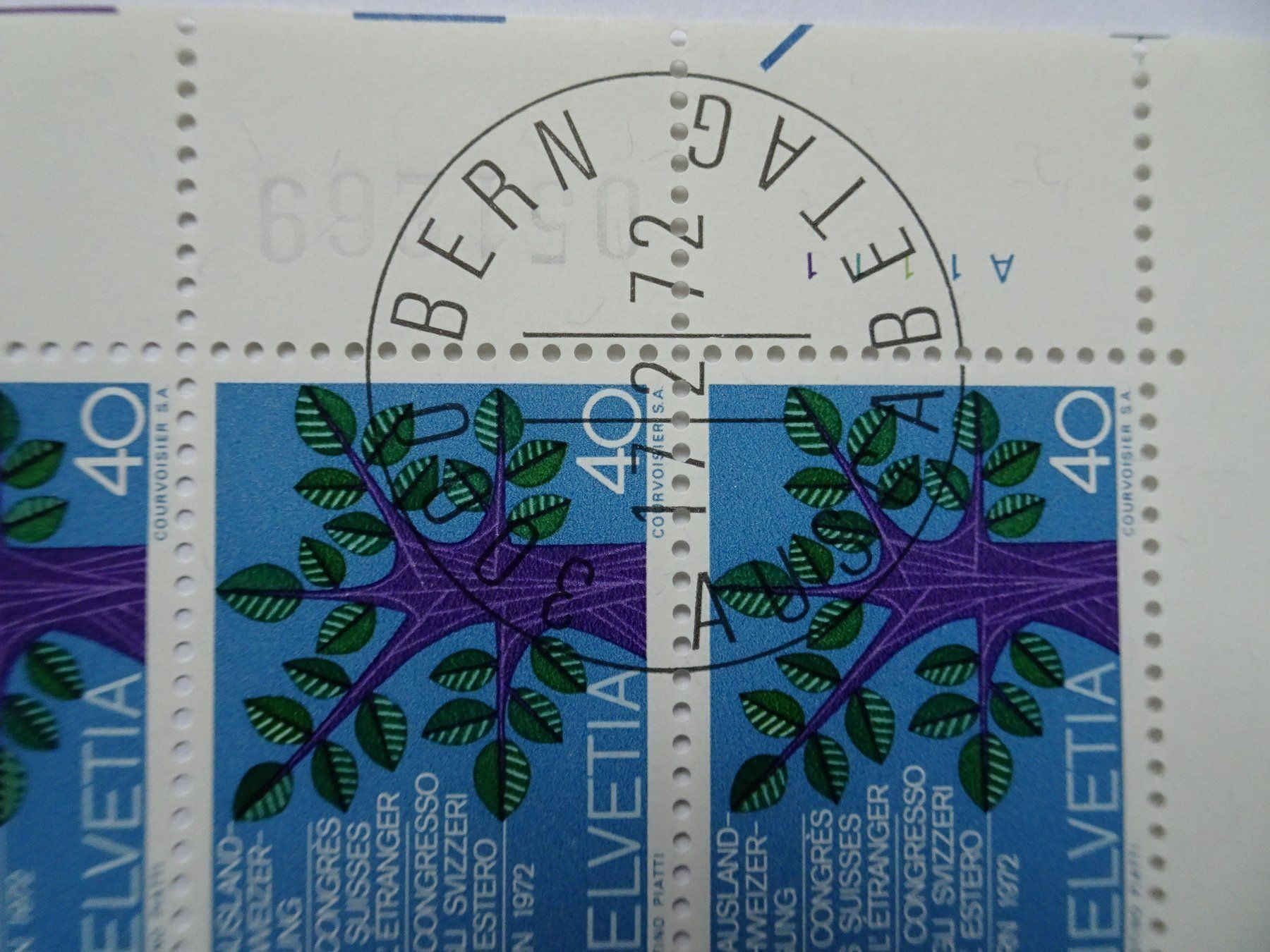 Tous les timbres: 1972 – Neuf (Voir description) à Aadorf par Chnorli-Furz 1