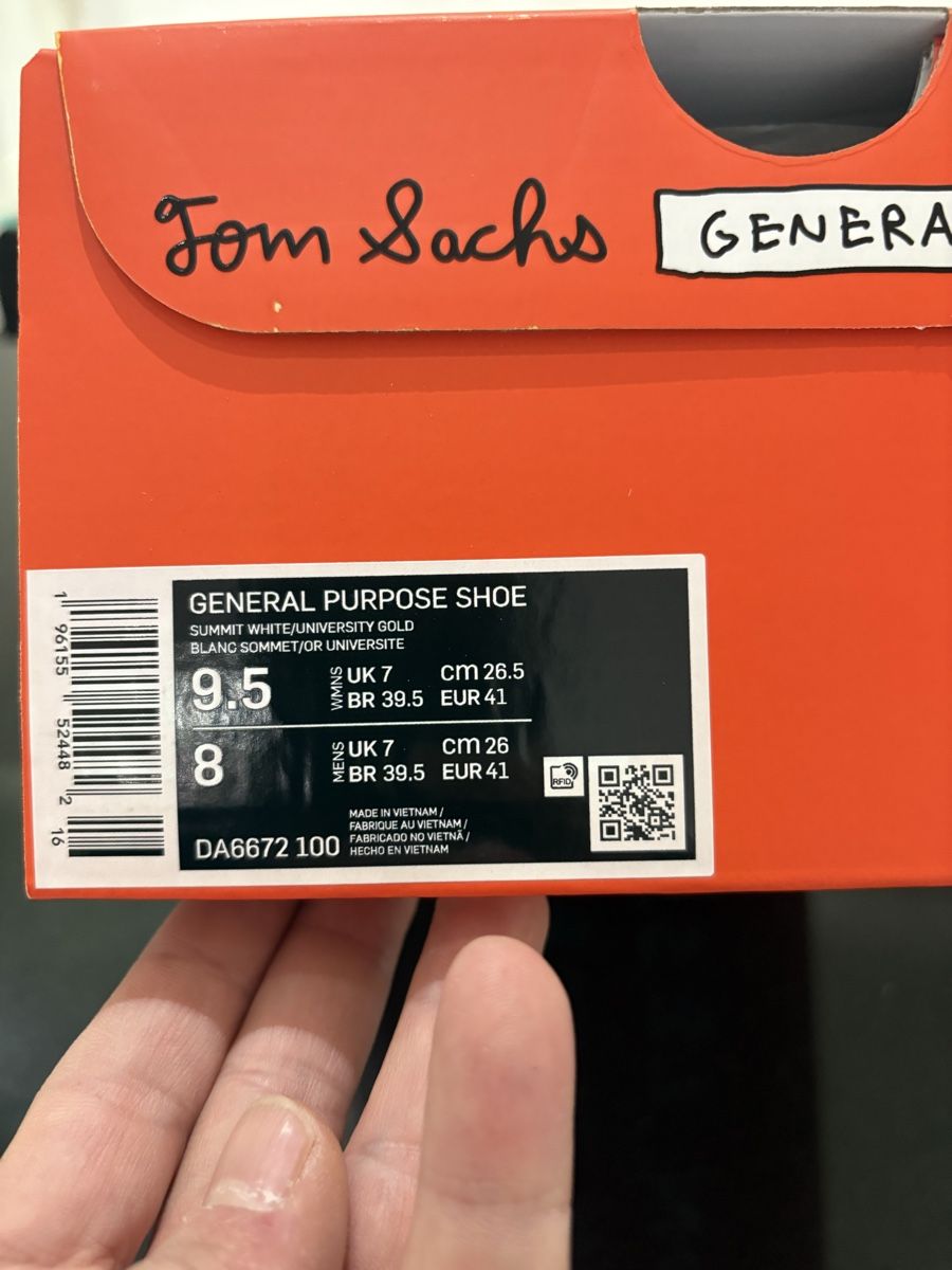 Nike Herrenschuhe: Nike Tom Sachs General Purpose Shoe (41) – Neu und originalverpackt aus Genève von kir_ng95 5