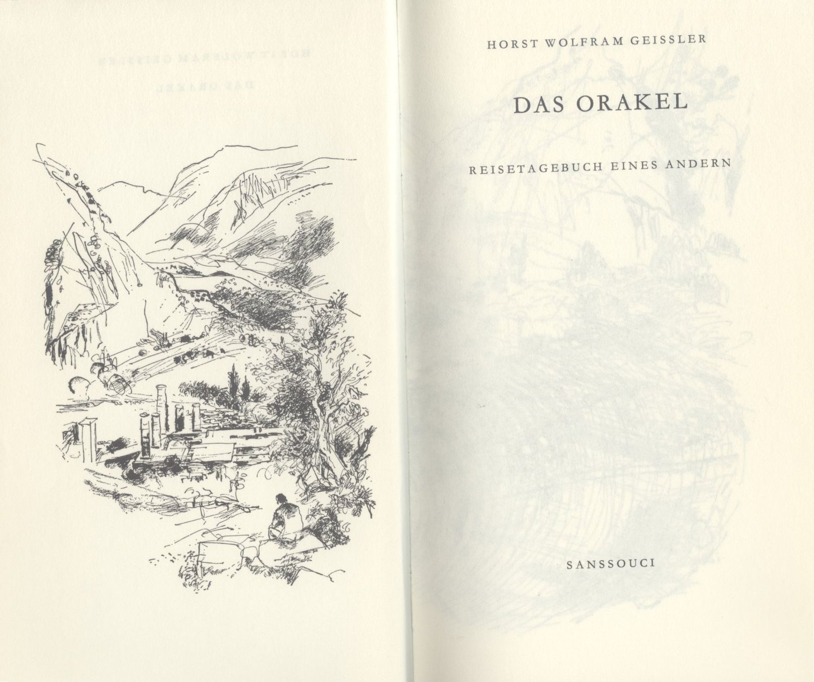 Libri: GEISSLER H.W.  -  DAS ORAKEL – Nuovo (secondo la descrizione) da Biel/Bienne venduto da 07helios032 1