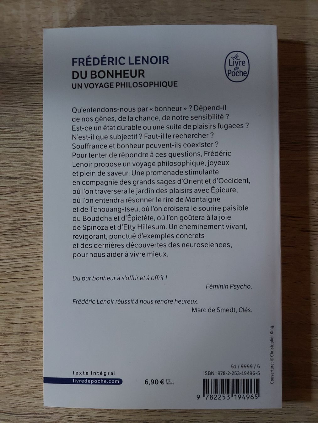 Bücher: LENOIR Frédéric - du bonheur – Gebraucht aus Botyre / AYENT von Botyrette 1