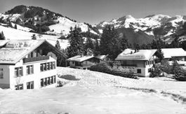 Saanenmöser (BE) – Winterblick zum Frohmattgrat