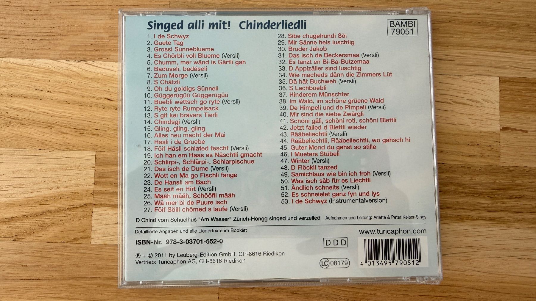 CD: CD - Singed alli mit! Chinderliedli – Usato da Winterthur venduto da Secondhand-Family 1