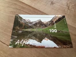 2018 Sonderblock Briefmarken postfrisch Alpstein